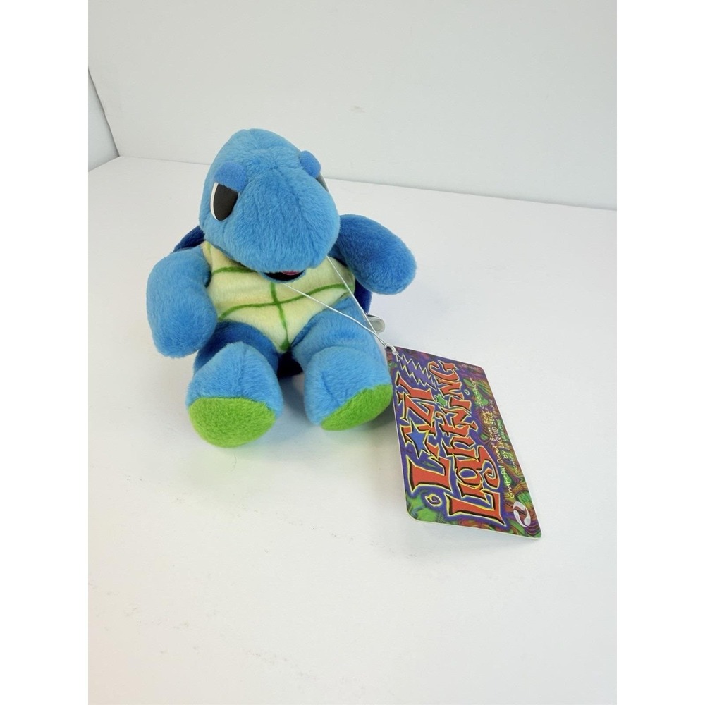 Grateful Dead Liquid Blue Bean Bear Terrapin Turtle Plush Lazy Lightning READ